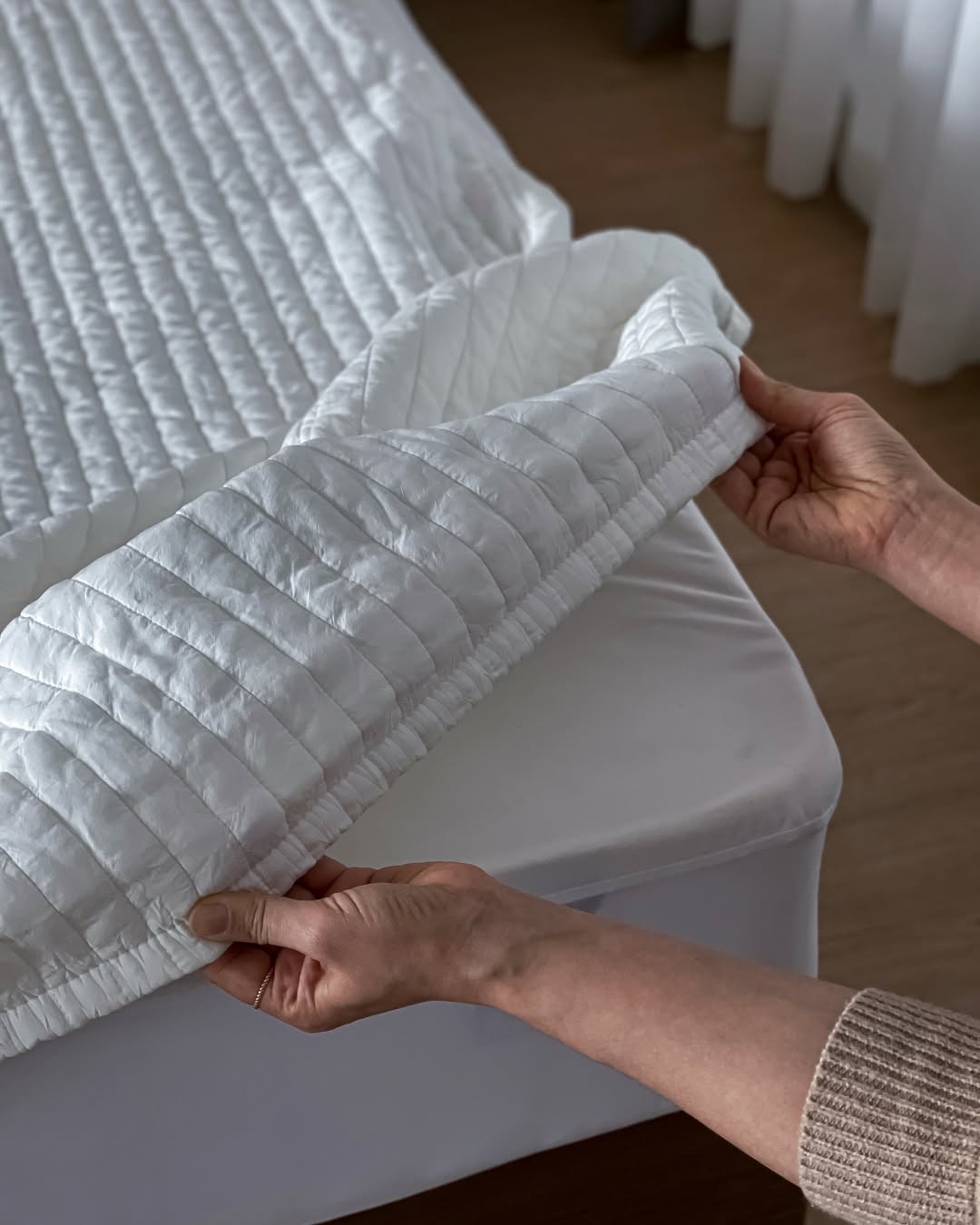 ummamaum 모달&60수 아사면 올인원 매트리스커버