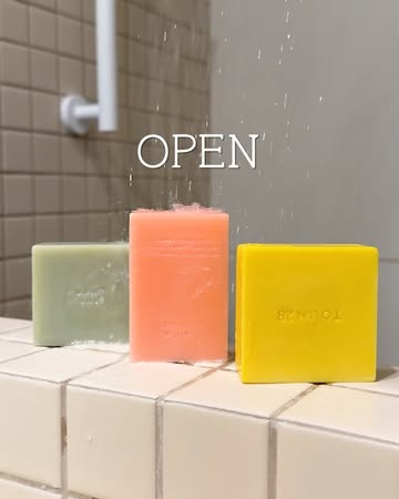 비누 4종 (샴푸바, 바디바, 트리트먼트바, 키친바)